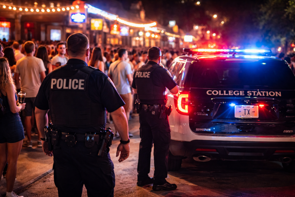 Why March Arrests in College Station Often Involve “Pre-Break” Patrol Patterns