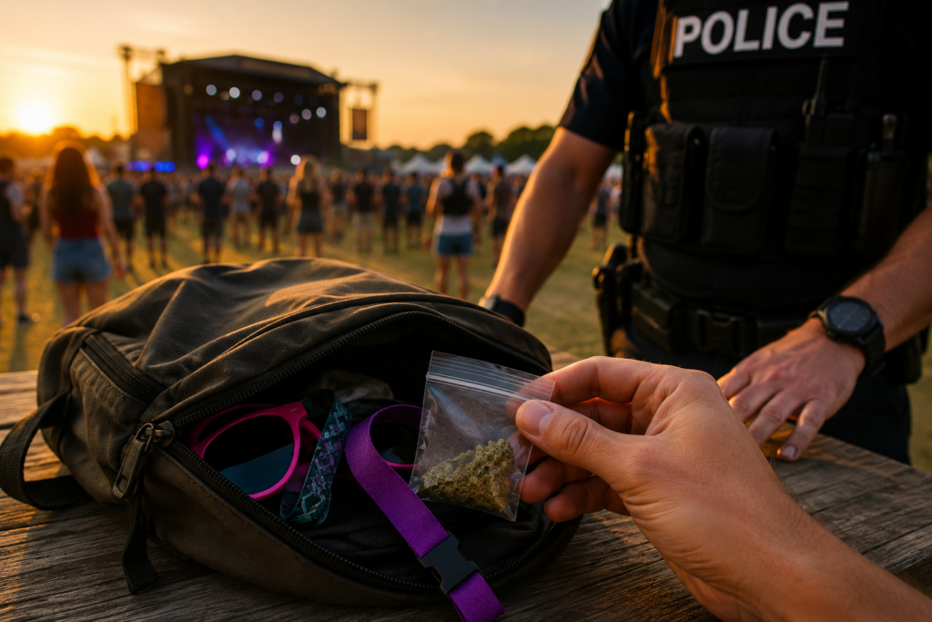 Summer Music Festivals and Texas Drug Possession Charges